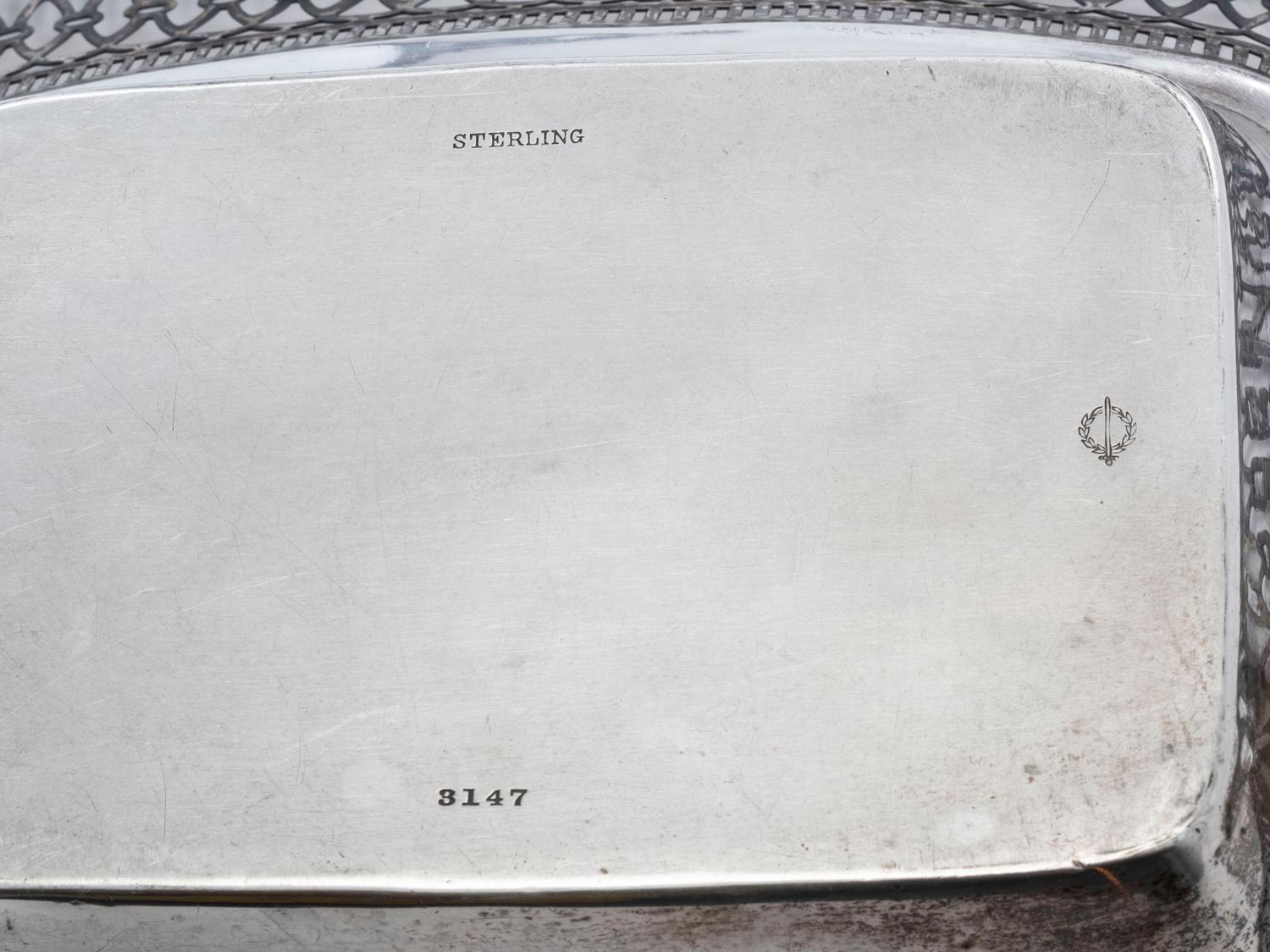 Five American Silver Serving Dishes