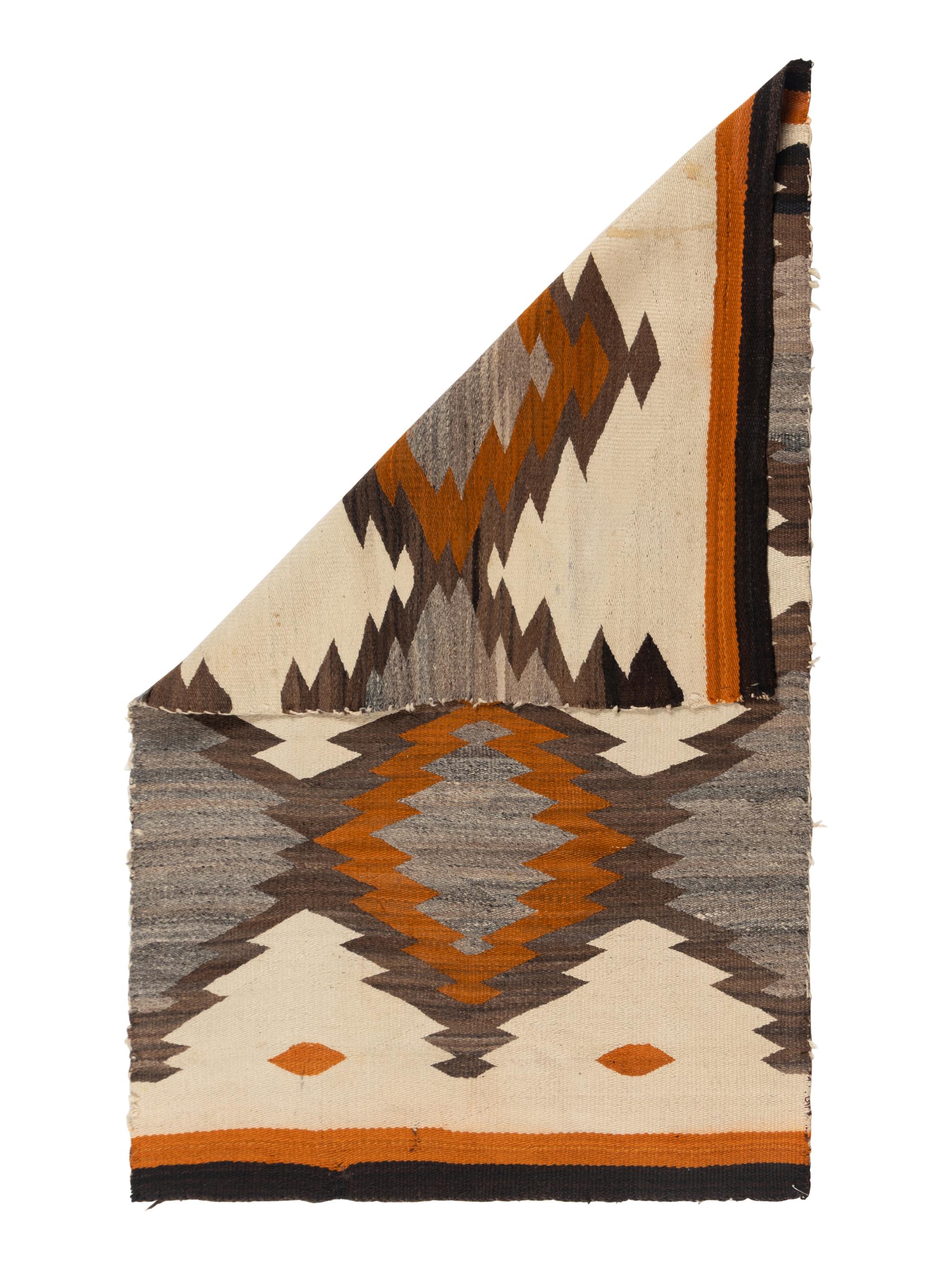 Navajo Double Saddle Blanket [Rug]