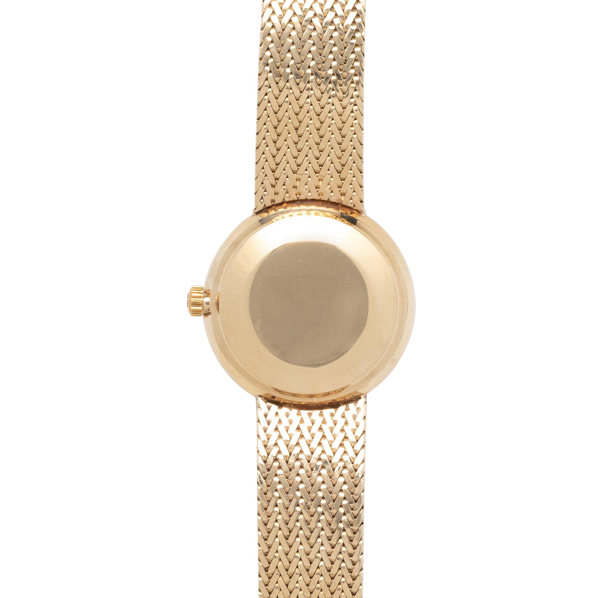 OMEGA, YELLOW GOLD 'SEAMASTER DE VILLE' WRISTWATCH
