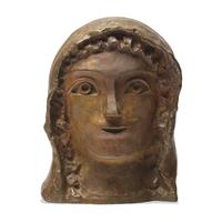 André Derain (French, 1880-1954) — Femme à la Coiffe , c. 1912-1914