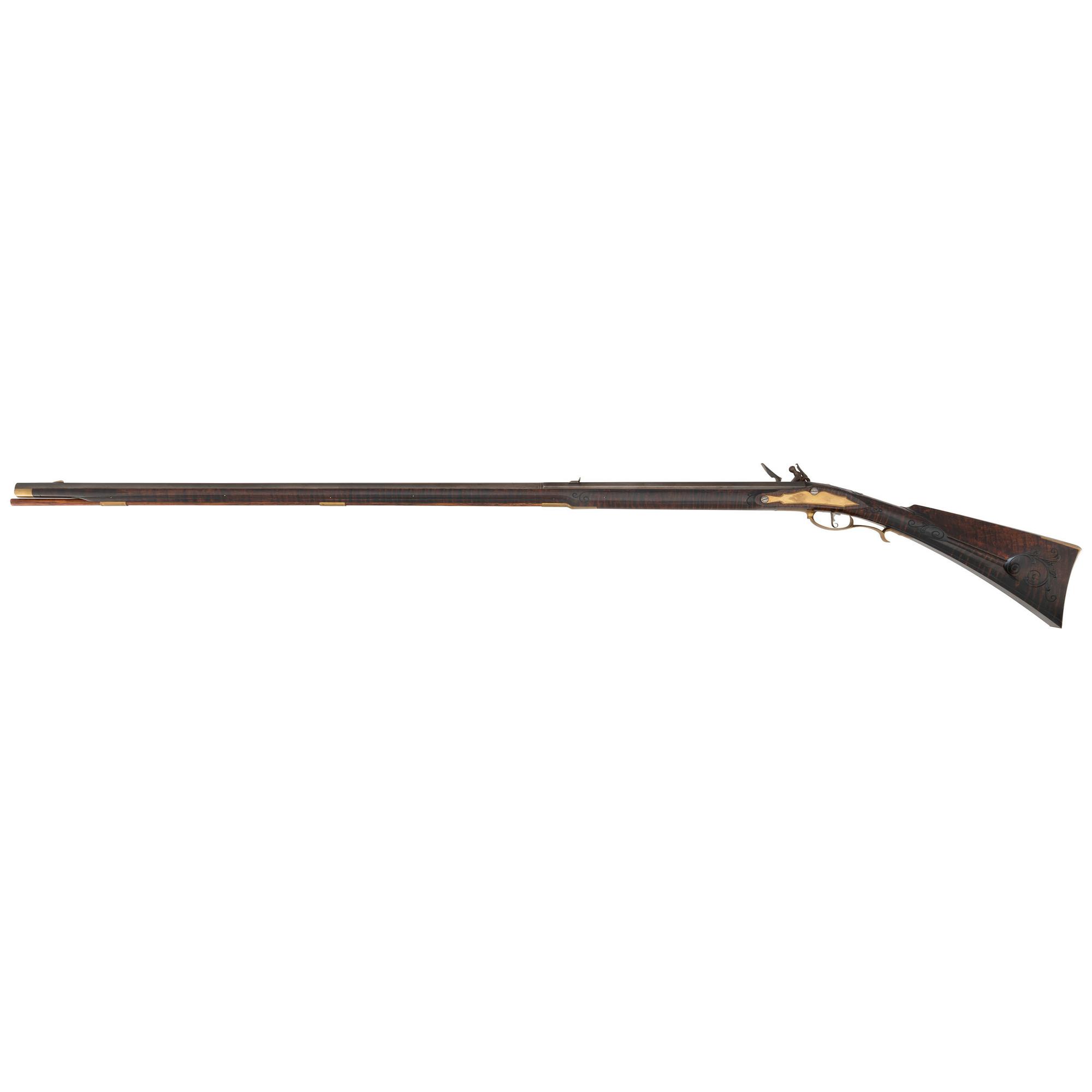 Contemporary Flintlock Flintlock Smooth Rifle by Ron Ehlert