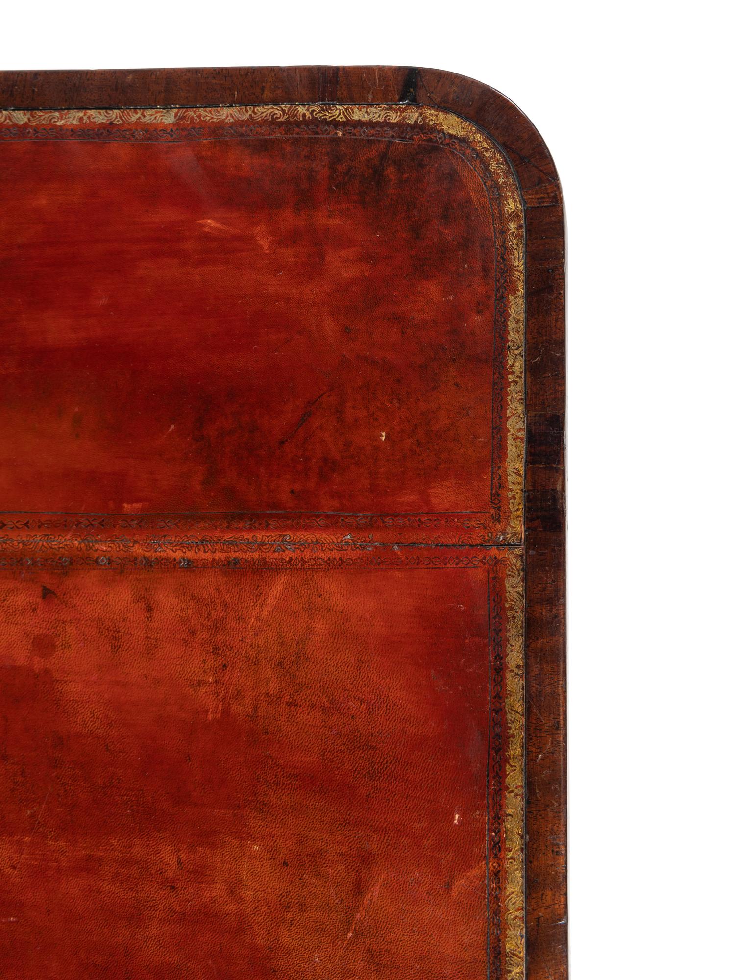 A George III Mahogany Writing Table