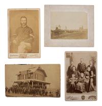 [Early Photography]. A group of 16 photographs with occupational, military, and patriotic interest.