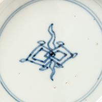 A Blue and White Porcelain Incense Burner