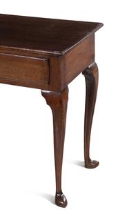 A George I Oak Dressing Table