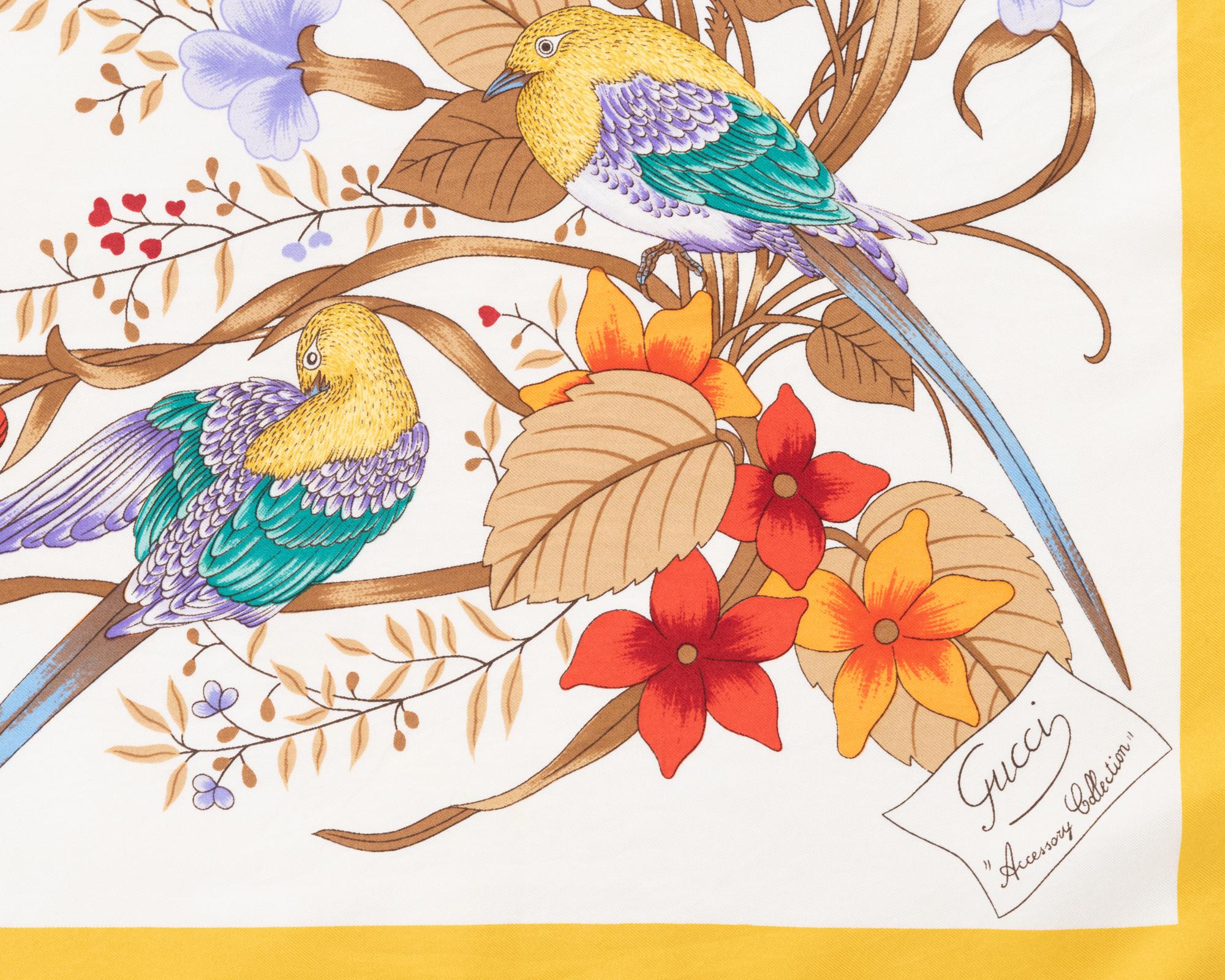 Six Designer Scarves, Including Peter Max, Ferragamo, Pucci, Gucci, and Bob Mackie, 1960-90s