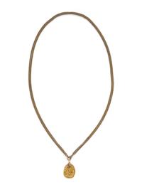 YELLOW GOLD PENDANT NECKLACE