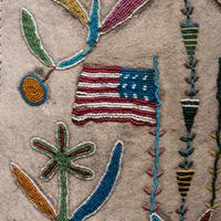 Sioux Beaded Hide Leggings, Pictorial