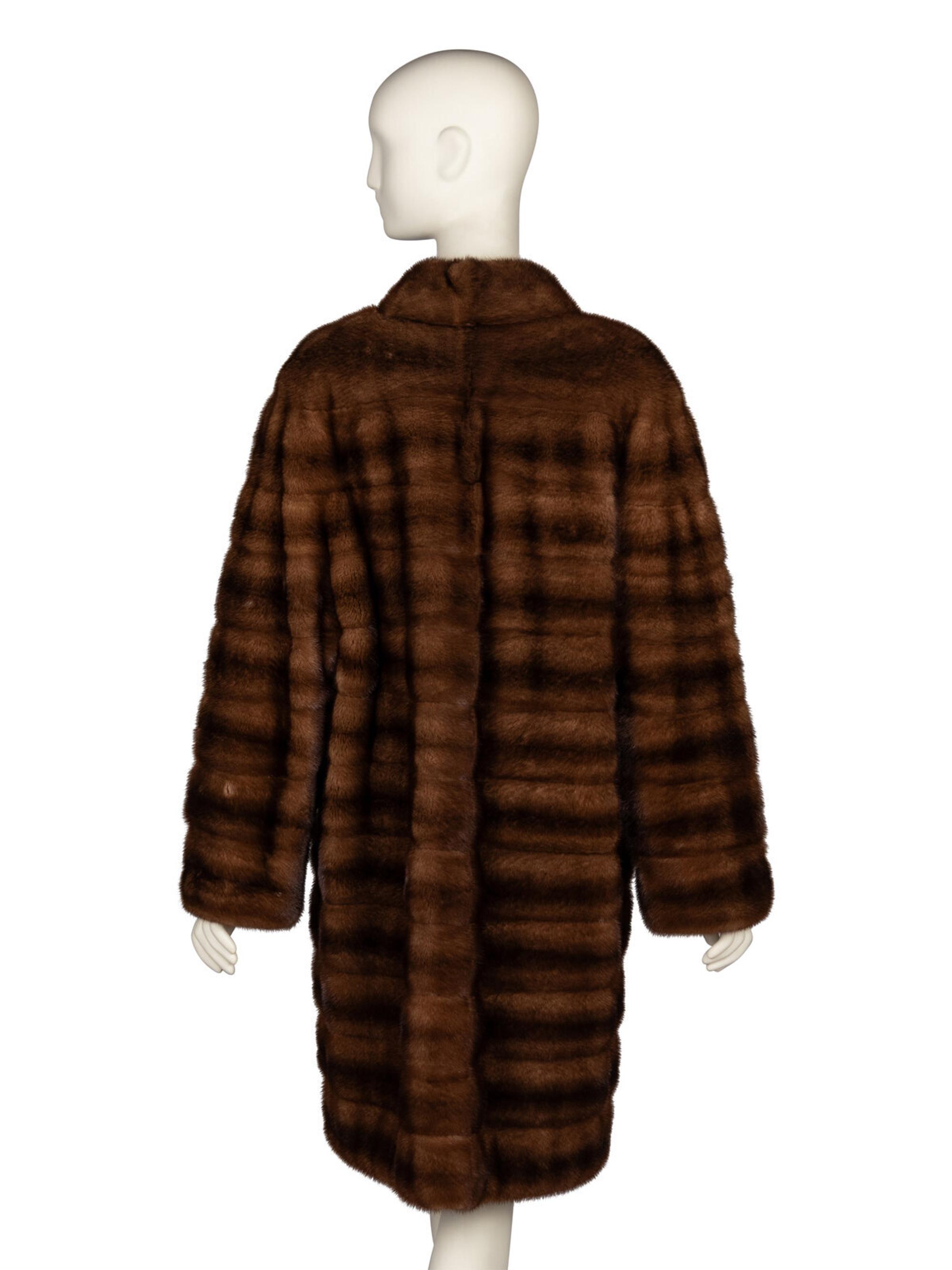 J. Mendel, Natural Mahogany Mink Coat