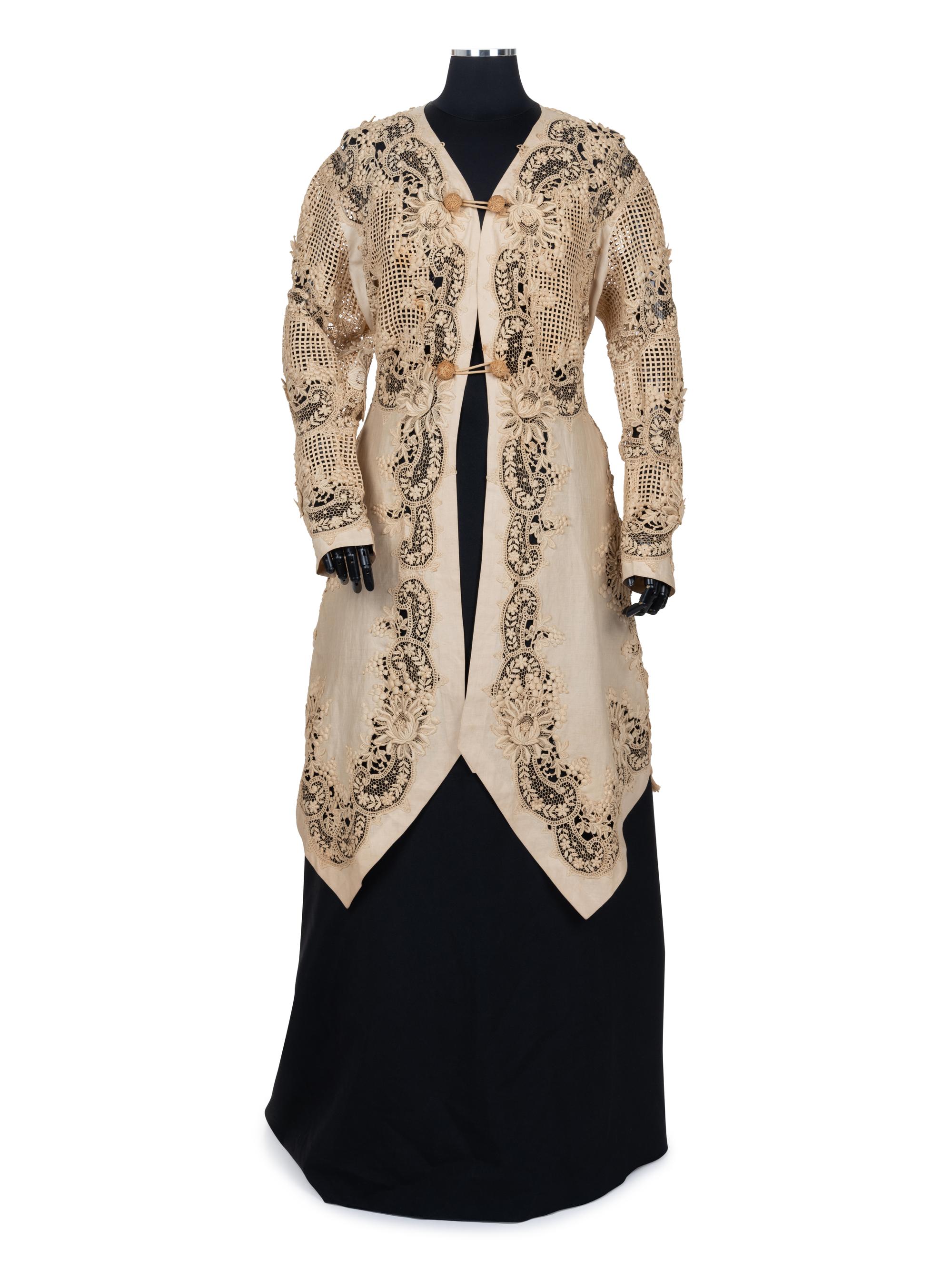 Women's Edwardian Lace Jacket, c.1905-10
