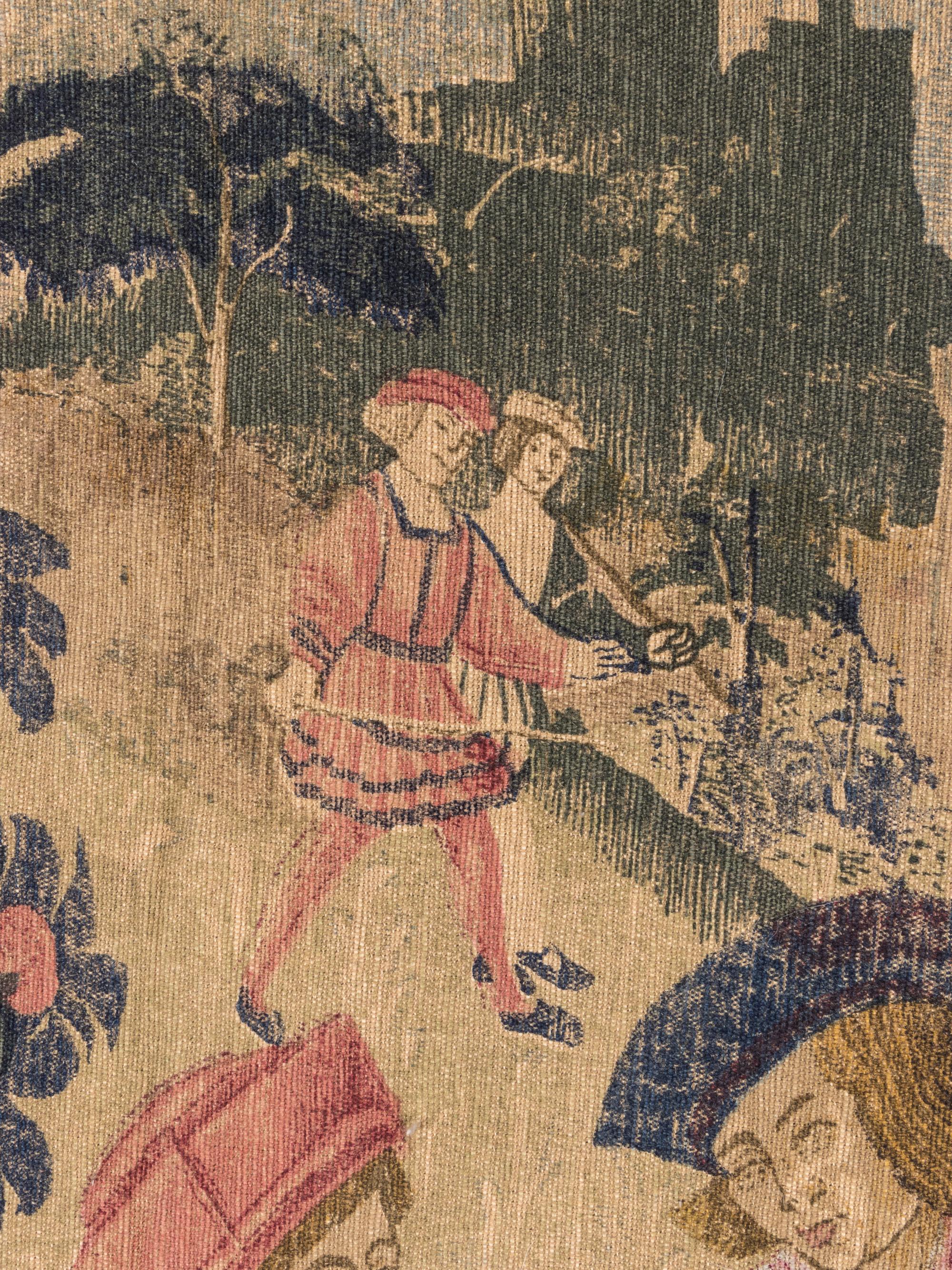 A French Printed Tapestry