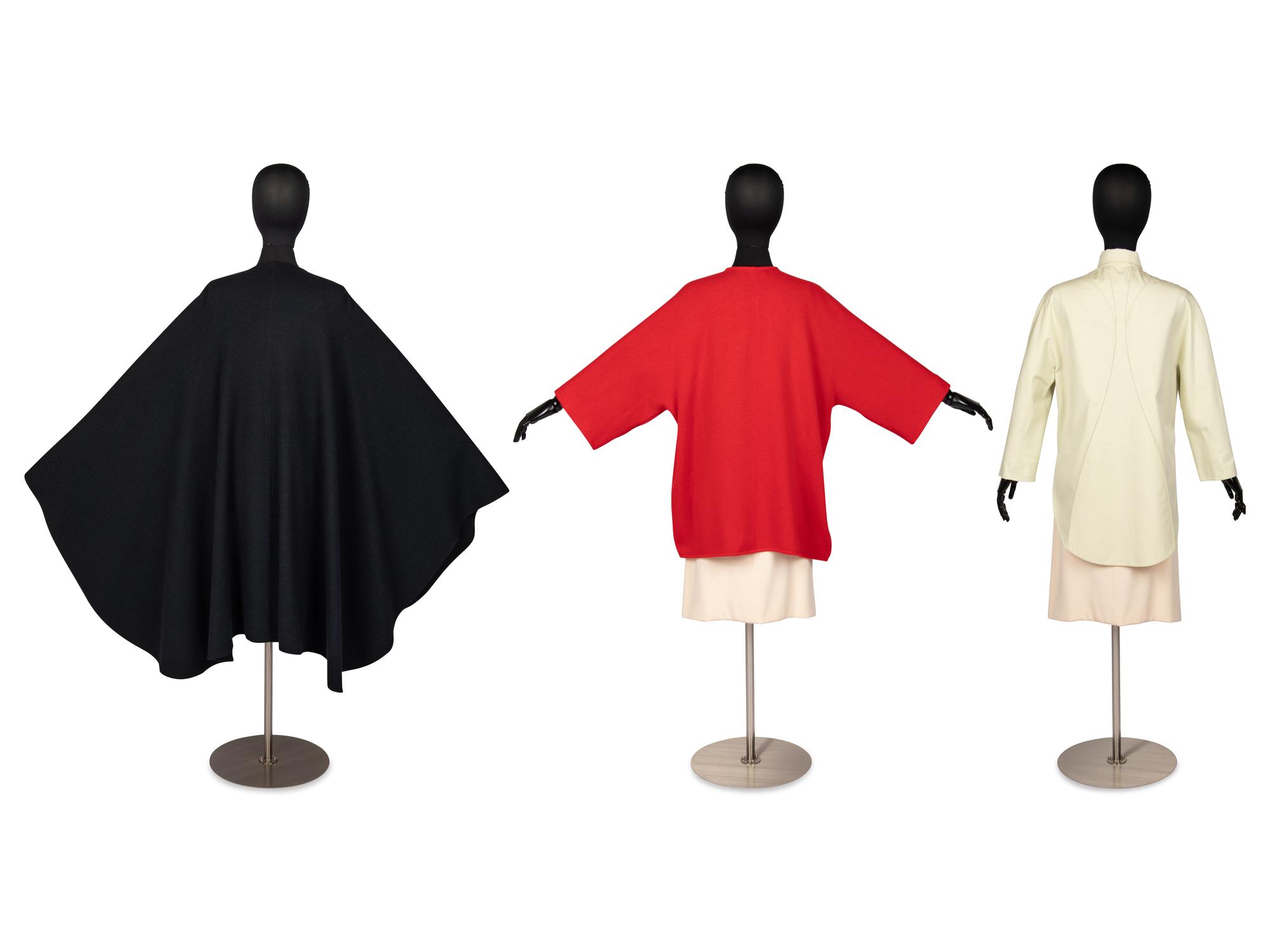 Two Halston Knit Items, One Ralph Rucci Top, 1970-2000s