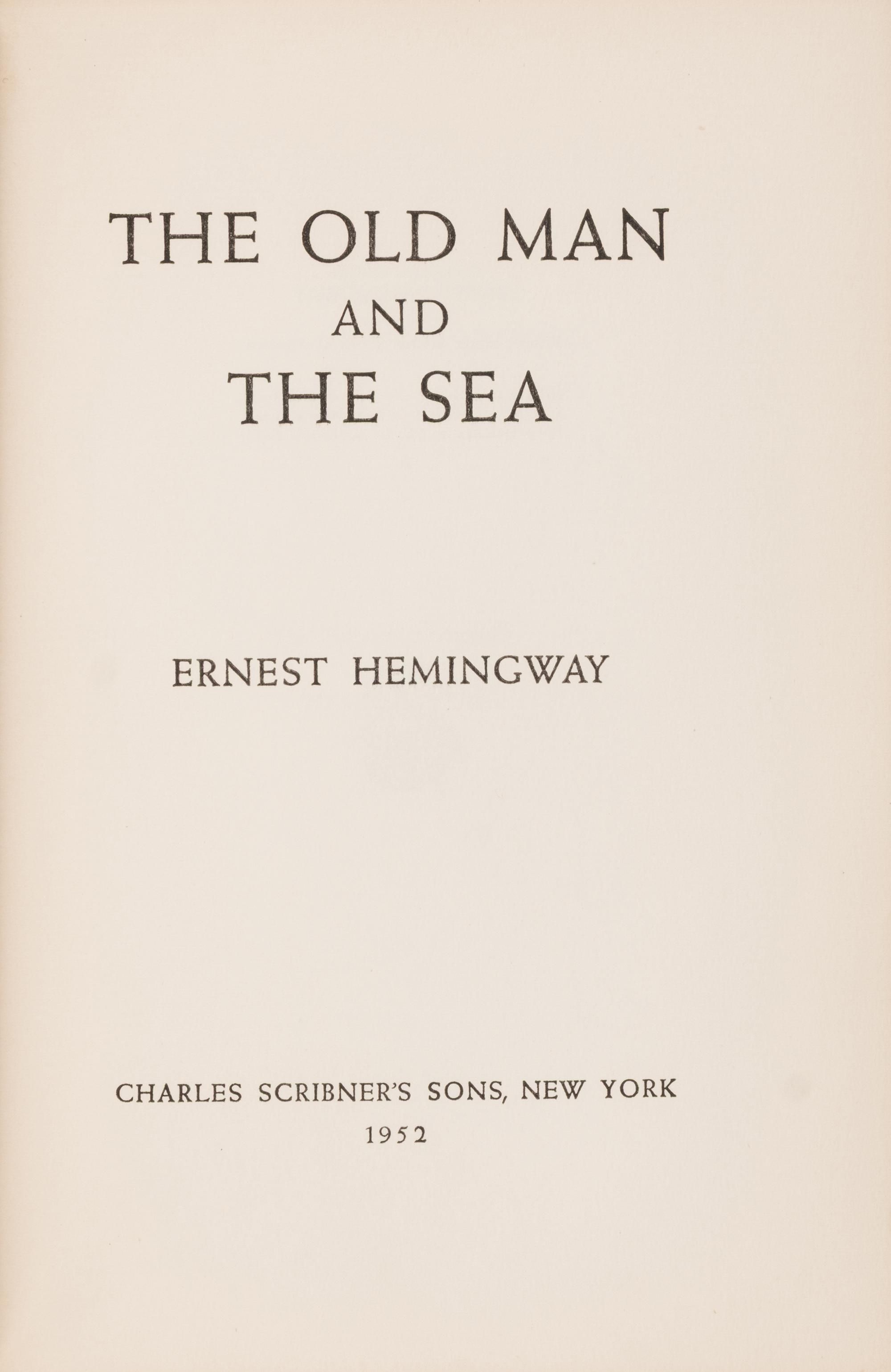 [Literature] Hemingway, Ernest. The Old Man and the Sea