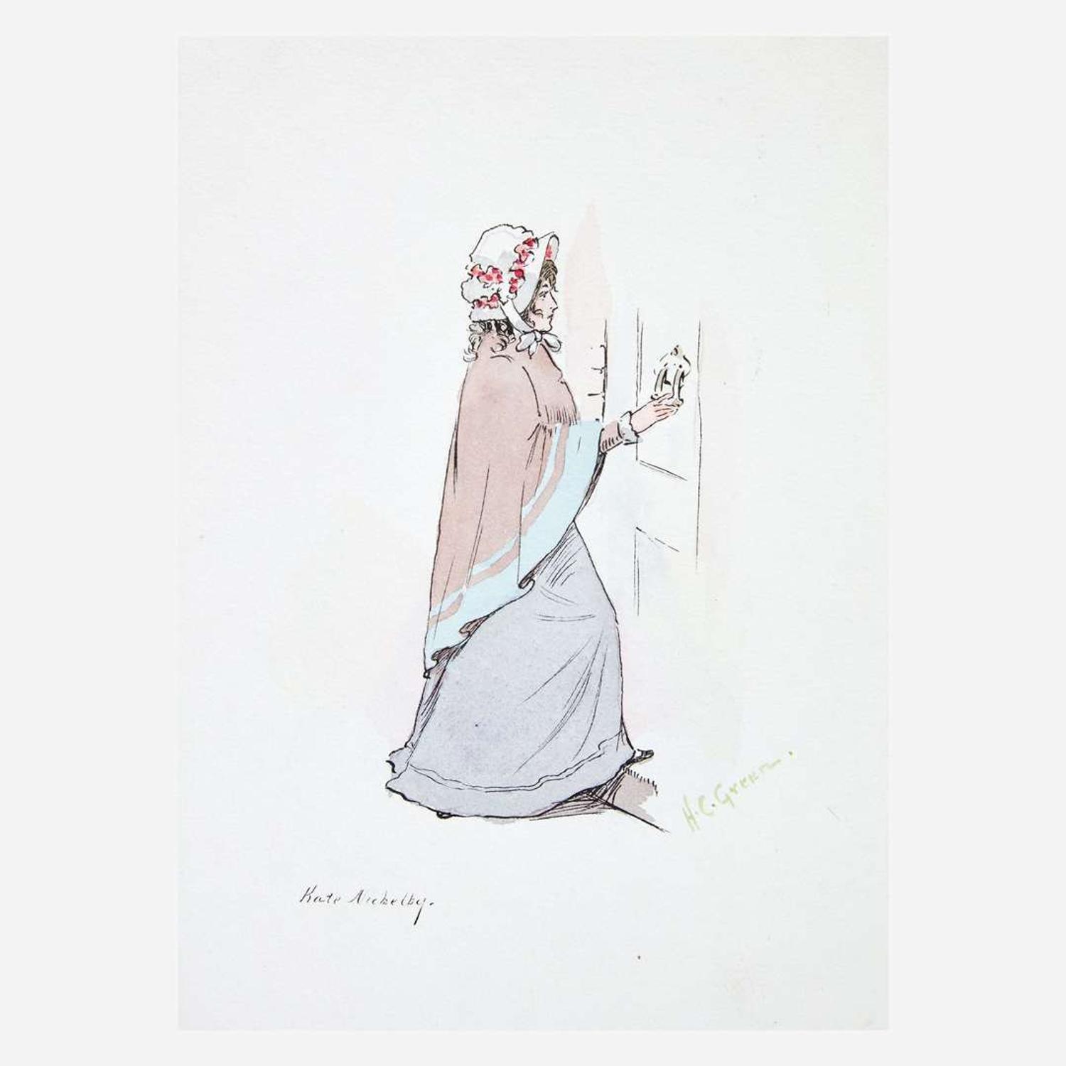[Literature] Dickens, Charles Collection of 13 Titles, and One Portfolio of Original Illustrations