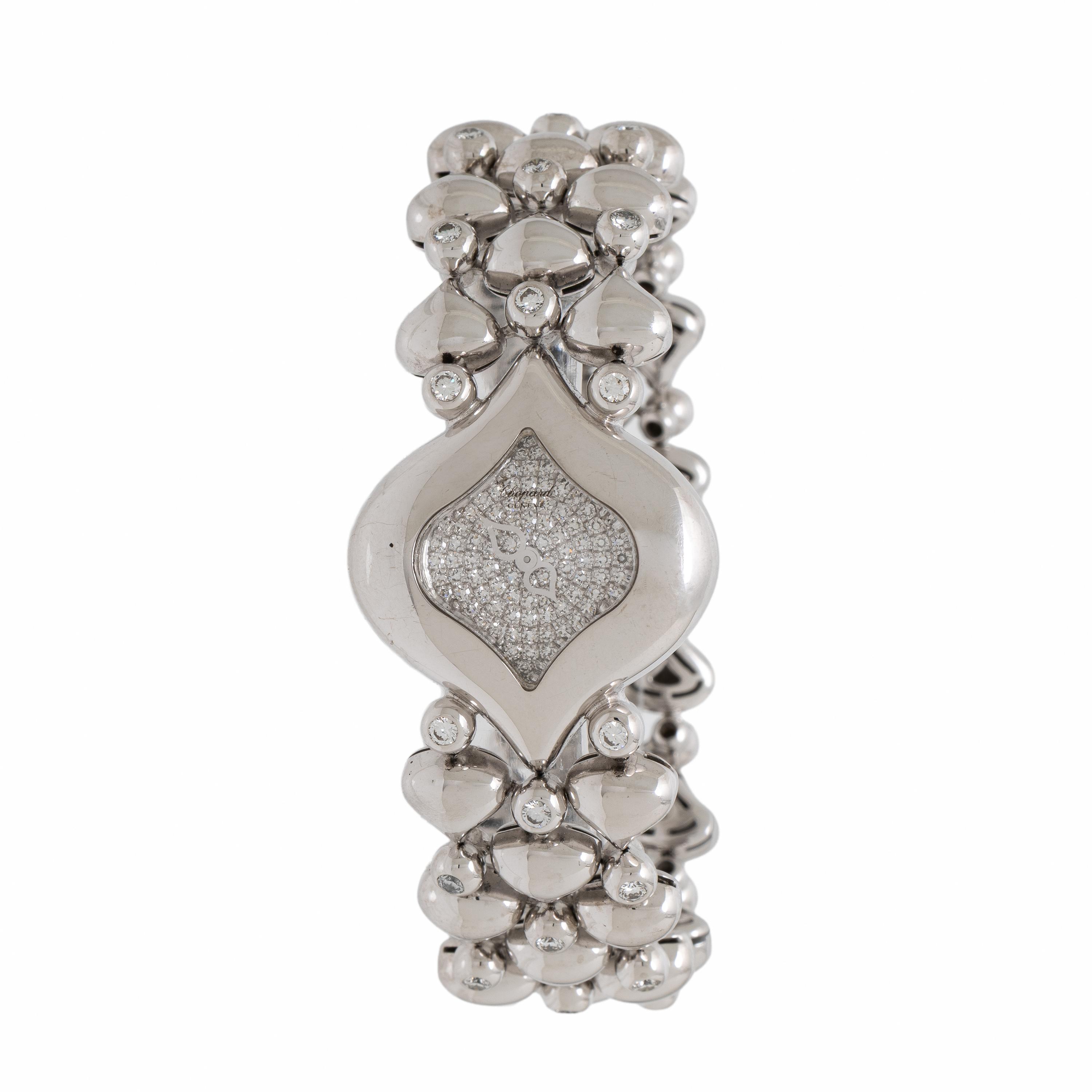 Chopard, Ref. 10/6811, 18K White Gold and Diamond 'Pushkin' Watch