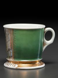 A Telephone Linesman's Porcelain Occupational Shaving Mug