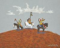 Six Works: To Catch a Pony, Warrior, Selecting Camp Site, Moving On, Winter Traveler and War Leader