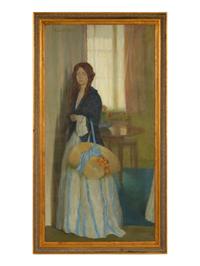 Woman with Sunhat