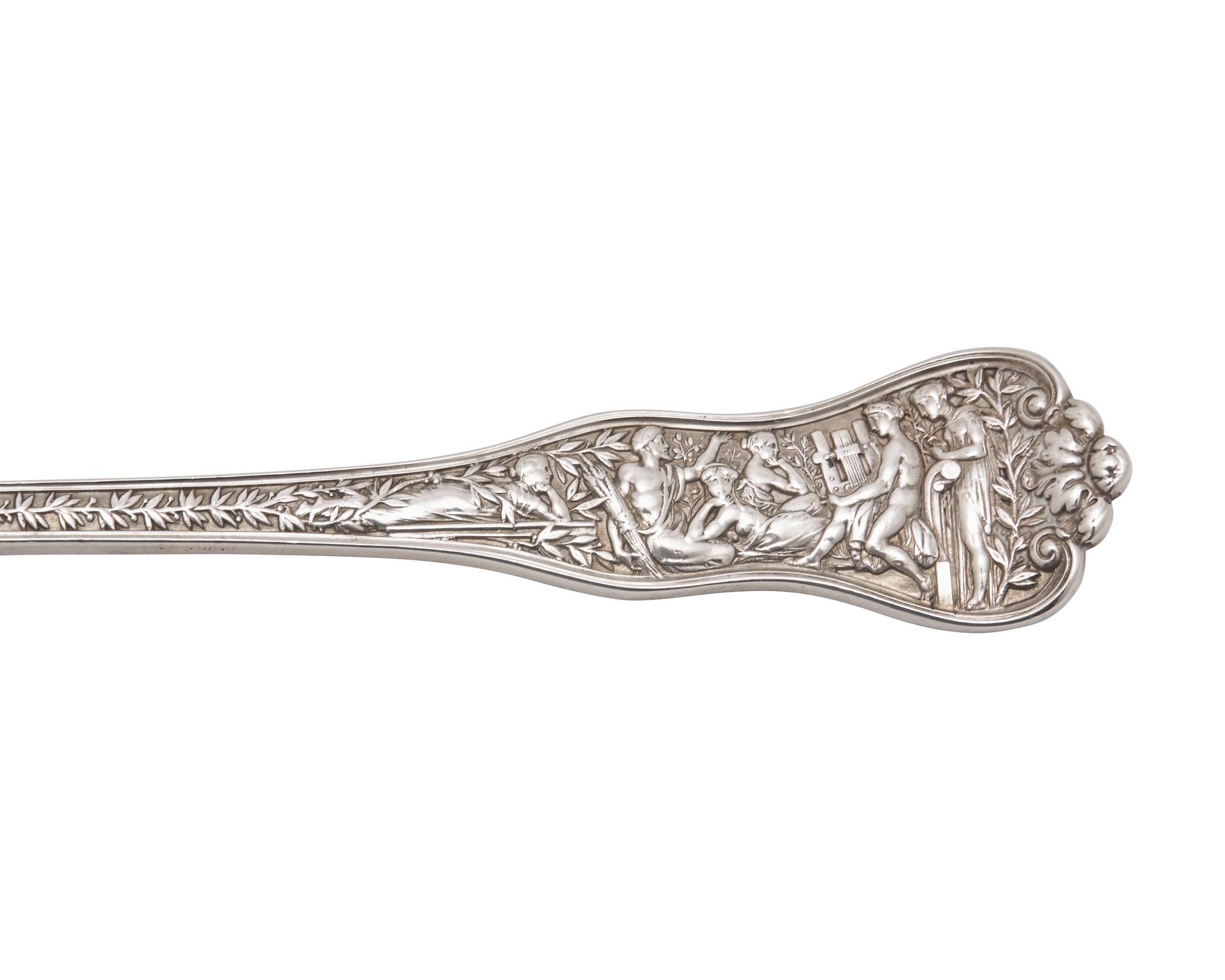 An Assorted Group of Sterling Silver Bearing Monograms for John Jacob Astor IV (1864-1912) and Brooke Astor (1902-2007) and Astor Family Crests