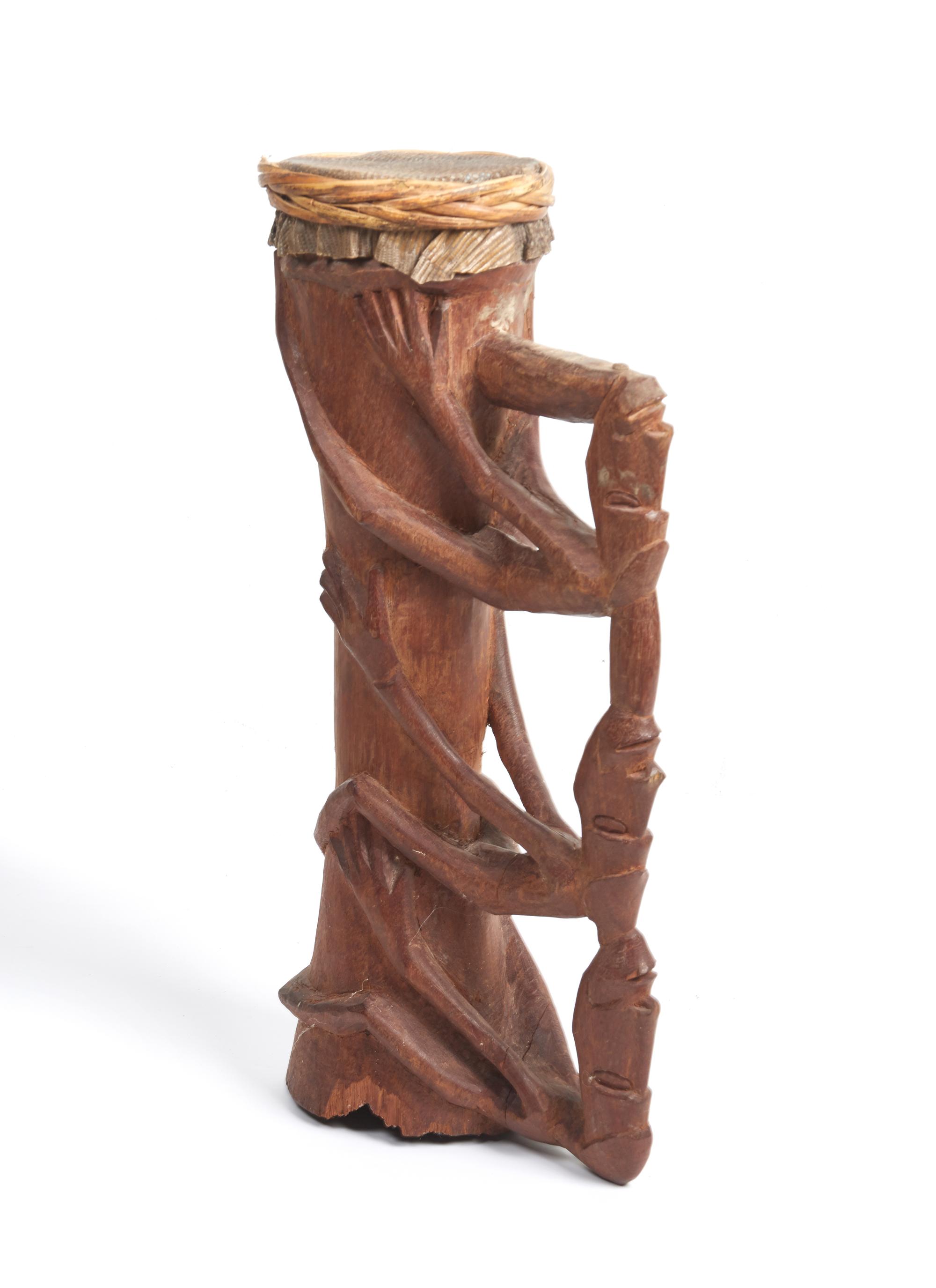 Three Asmat Drums