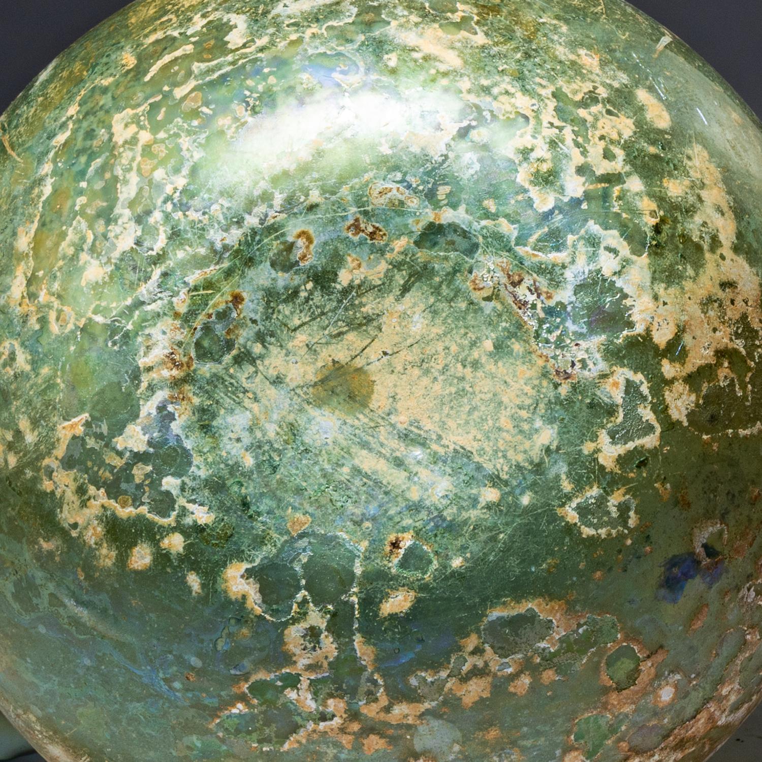 A Roman Glass Cinerary Urn