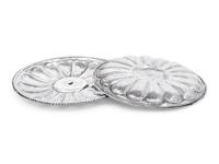 A Pair of Spanish Empire Silver Sweetmeat Dishes