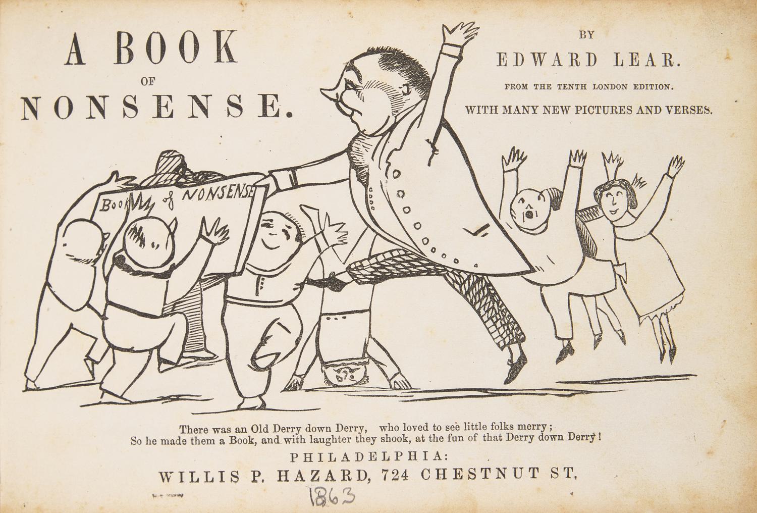 Lear, Edward. A Book of Nonsense