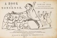 Lear, Edward. A Book of Nonsense