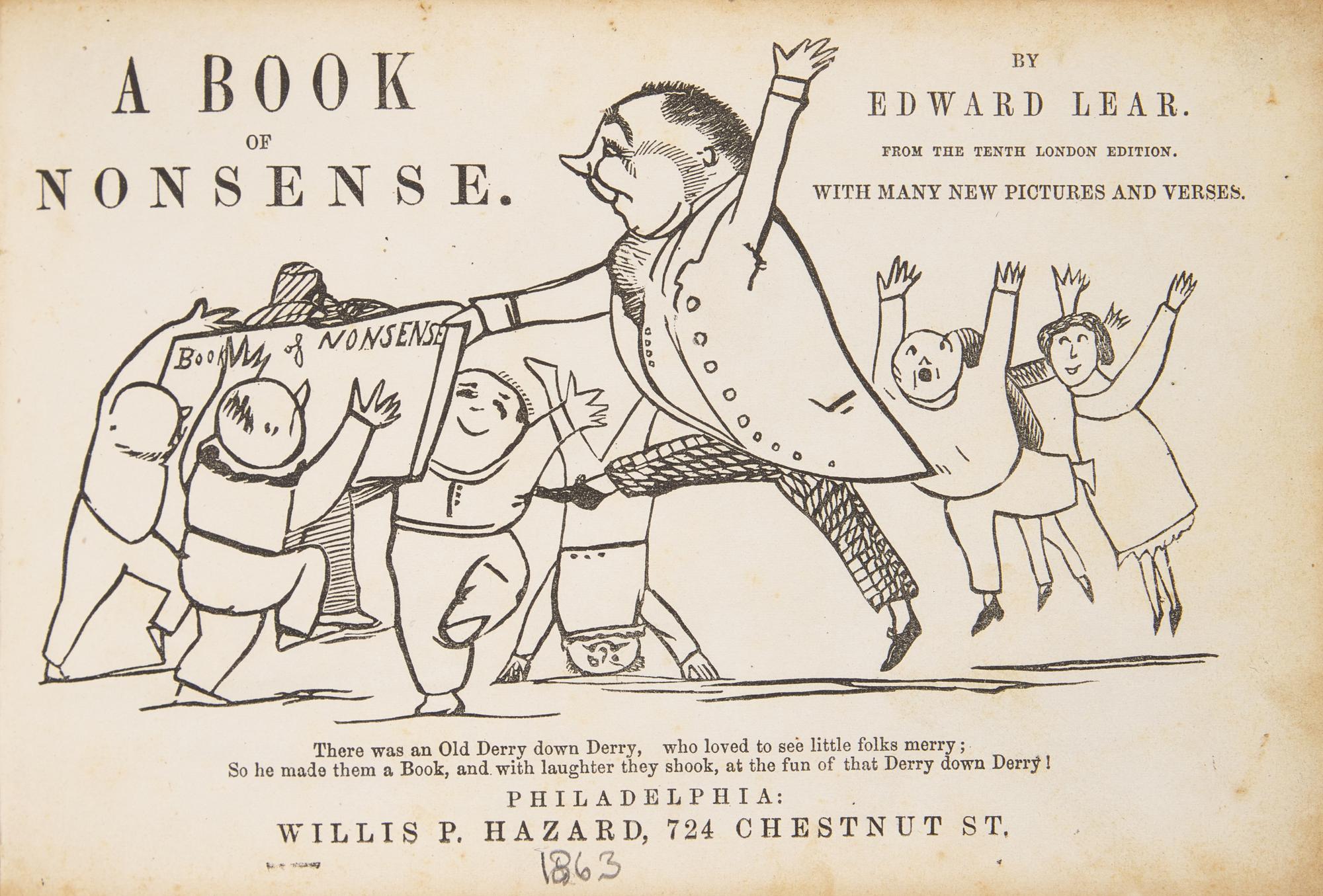 Lear, Edward. A Book of Nonsense