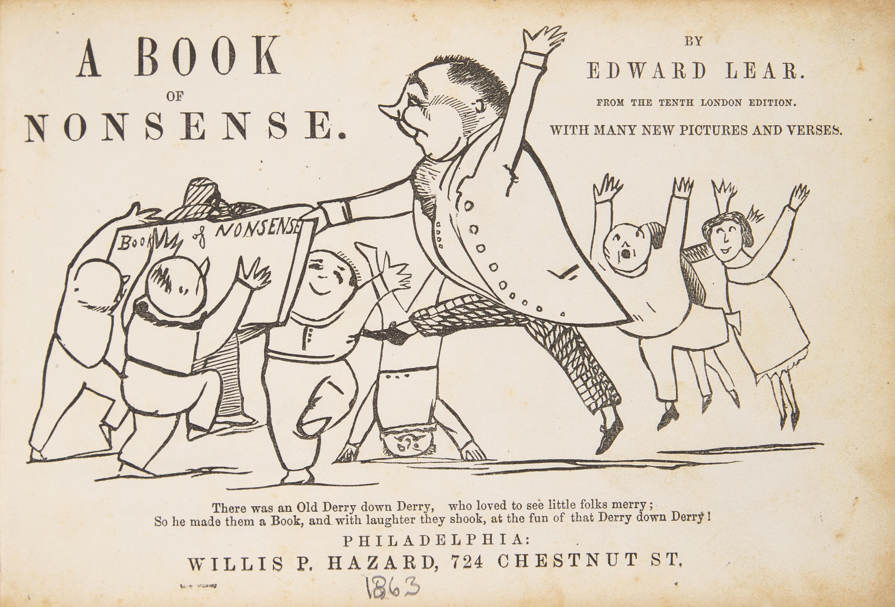 Lear, Edward. A Book of Nonsense