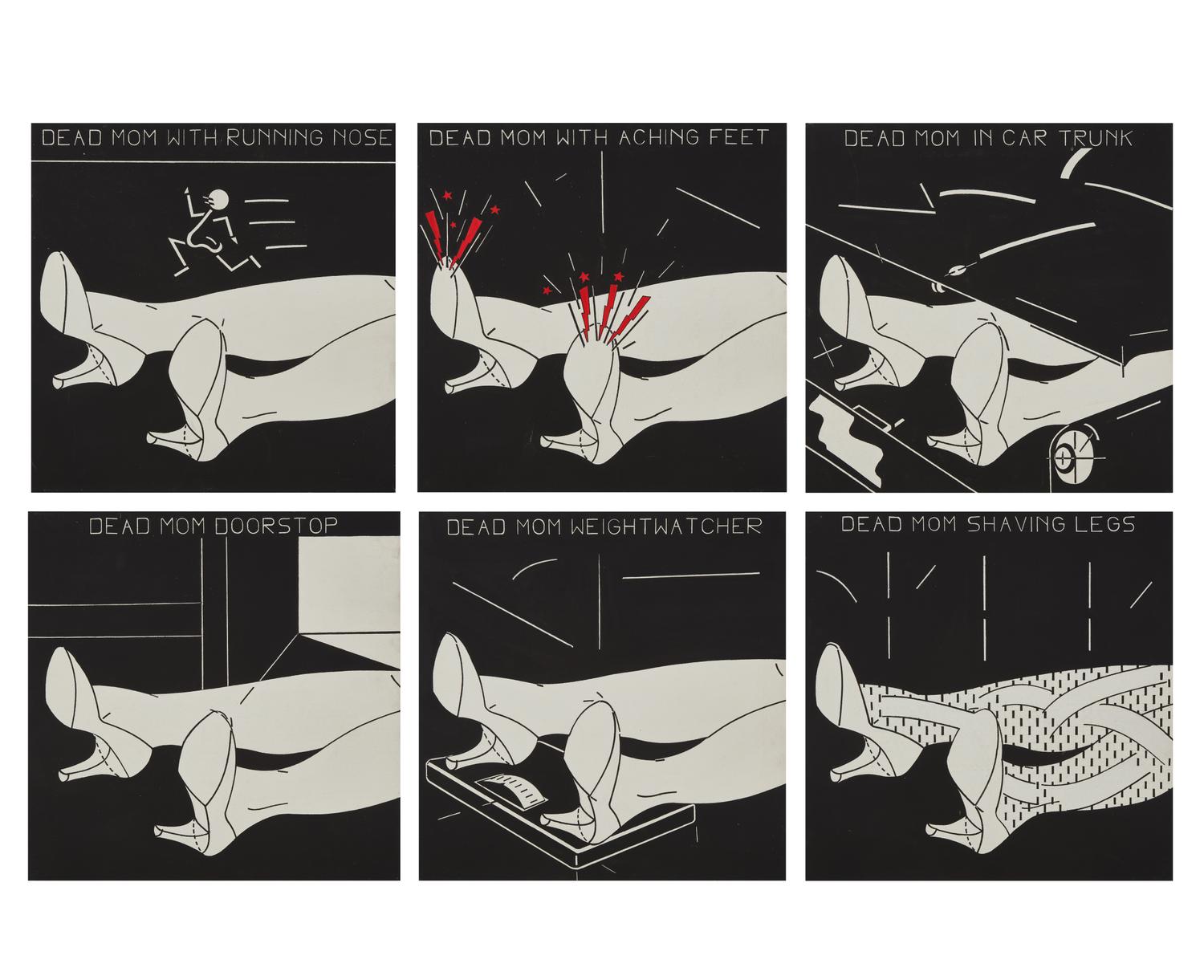 Dead Mom Series (6 works), 1981