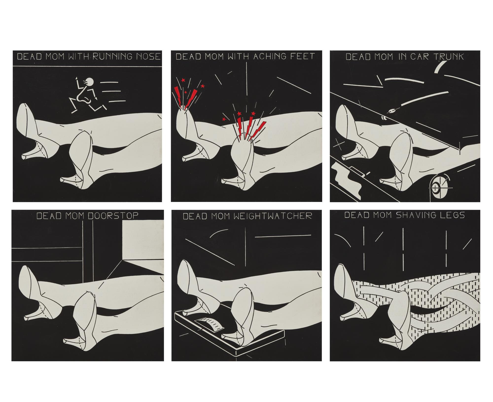 Dead Mom Series (6 works), 1981