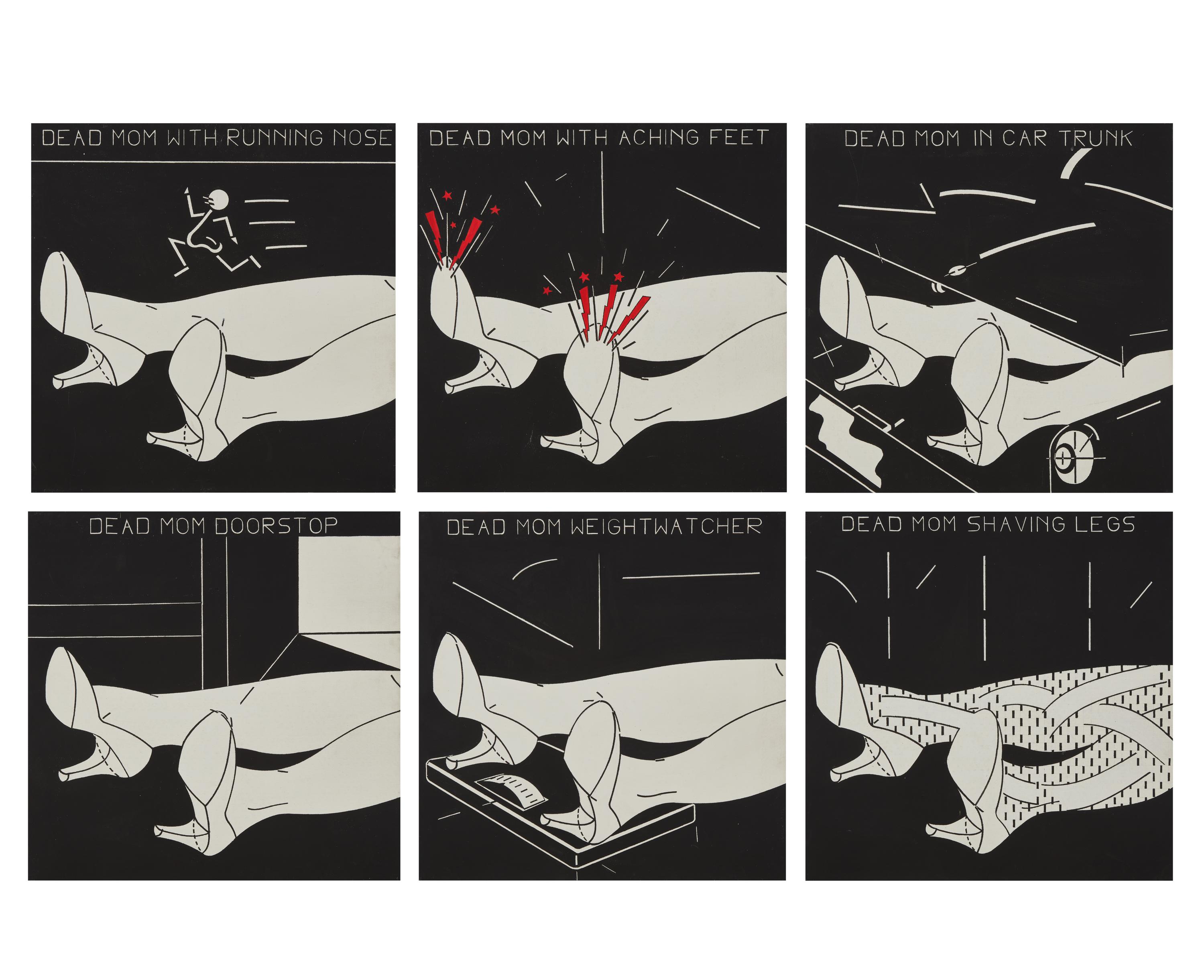 Dead Mom Series (6 works), 1981