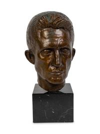 Bust of James Batcheller Sumner, Ph.D., 1946 Nobel Prize Winner — circa 1946-50
