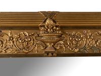 A Large Neoclassical Style Giltwood Mirror