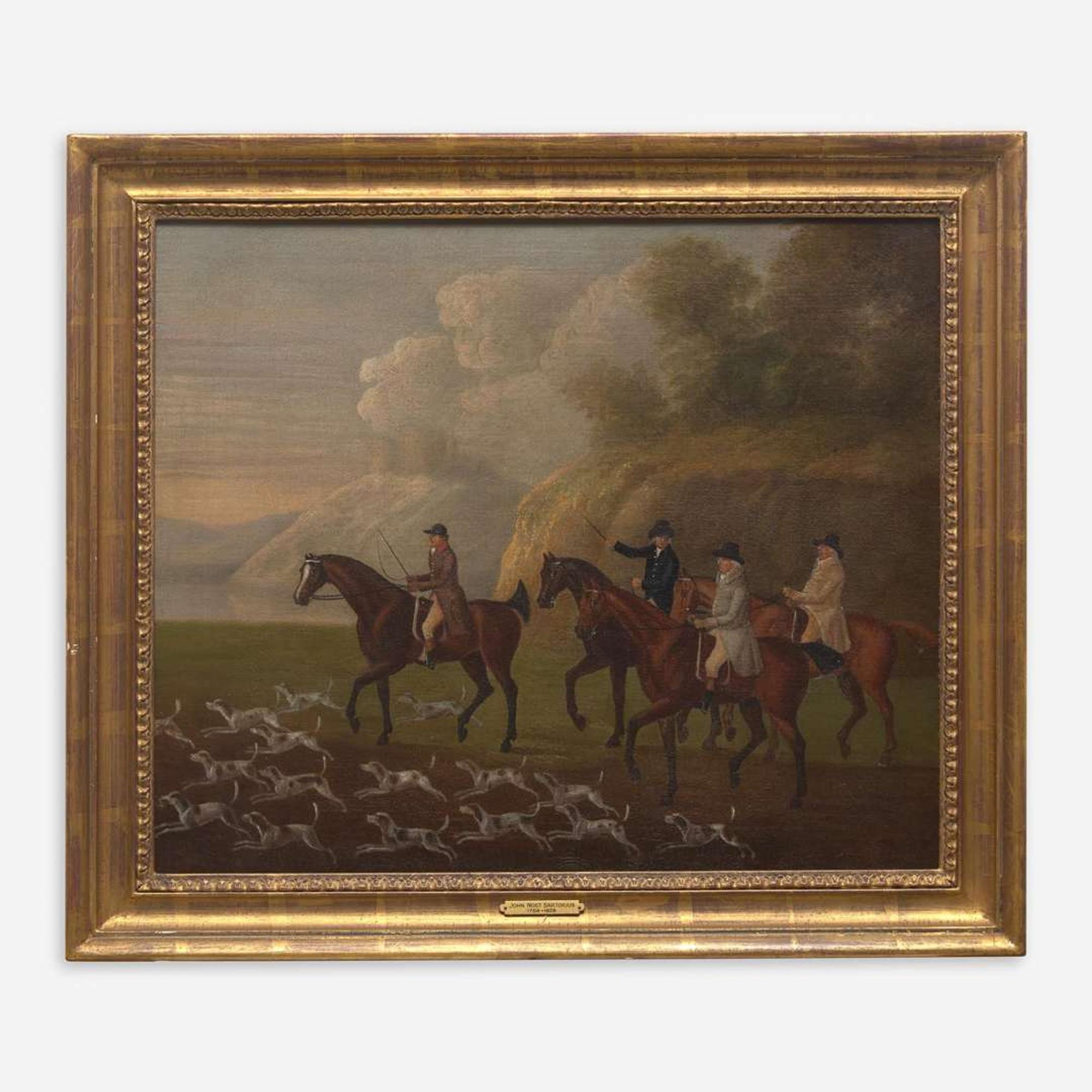 Attributed to John Nost Sartorius (British, 1759–1828) Setting Out for the Meet