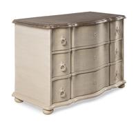 A Swedish Gray-Painted Chest of Drawers