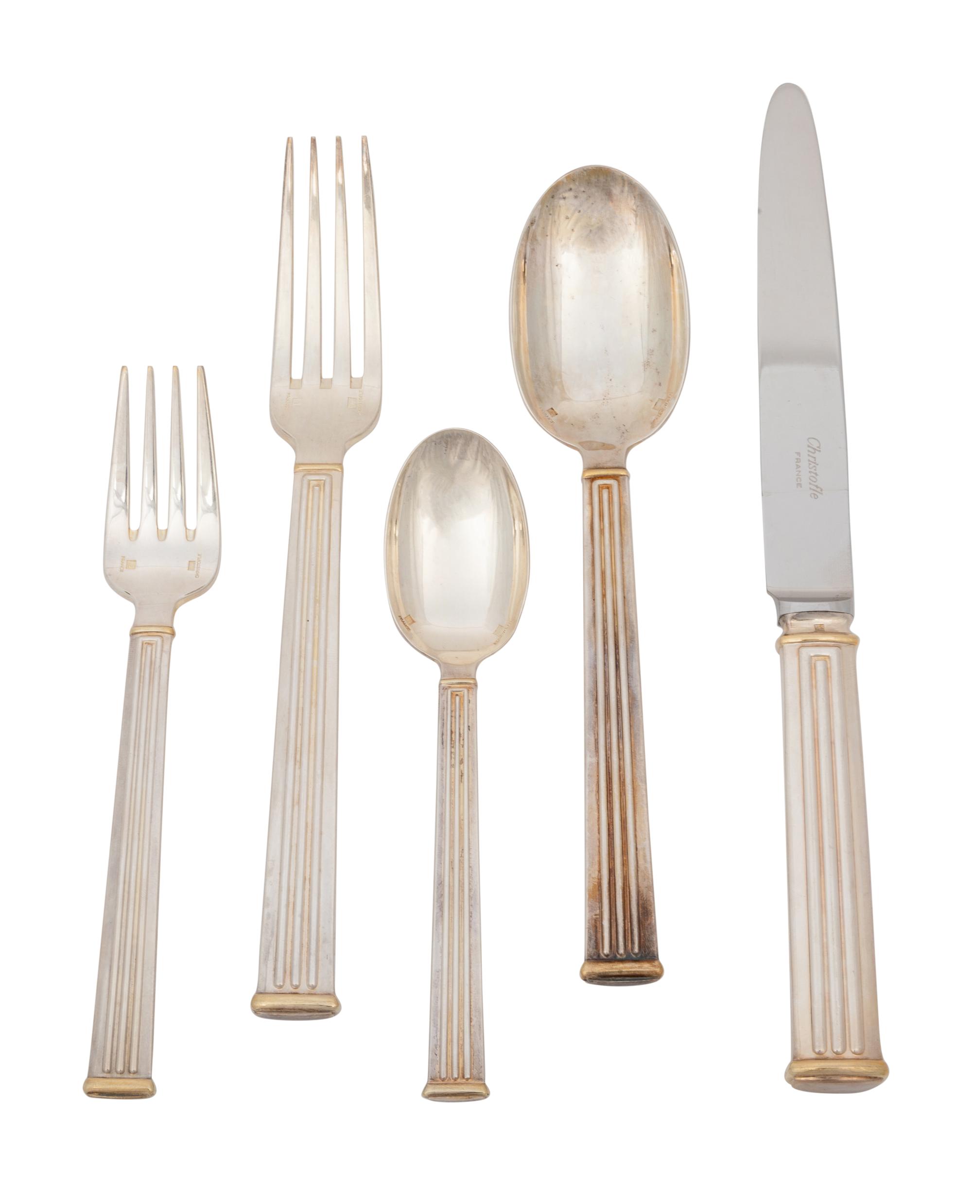 A Christofle Flatware Service for Eight