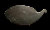 An Egyptian Greywacke Cosmetic Palette in the Form of a Bird
