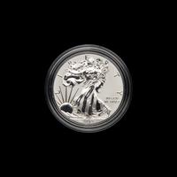 A 2019-S Silver Eagle Enhanced Reverse Proof $1 Coin