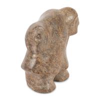Inuit Figural Soapstone Sculpture