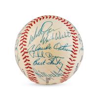A 1967 Los Angeles Dodgers Team Signed Autograph Baseball (JSA Letter of Authenticity),