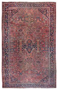 A Mahal Wool Rug 16 feet x 10 feet 7 inches.