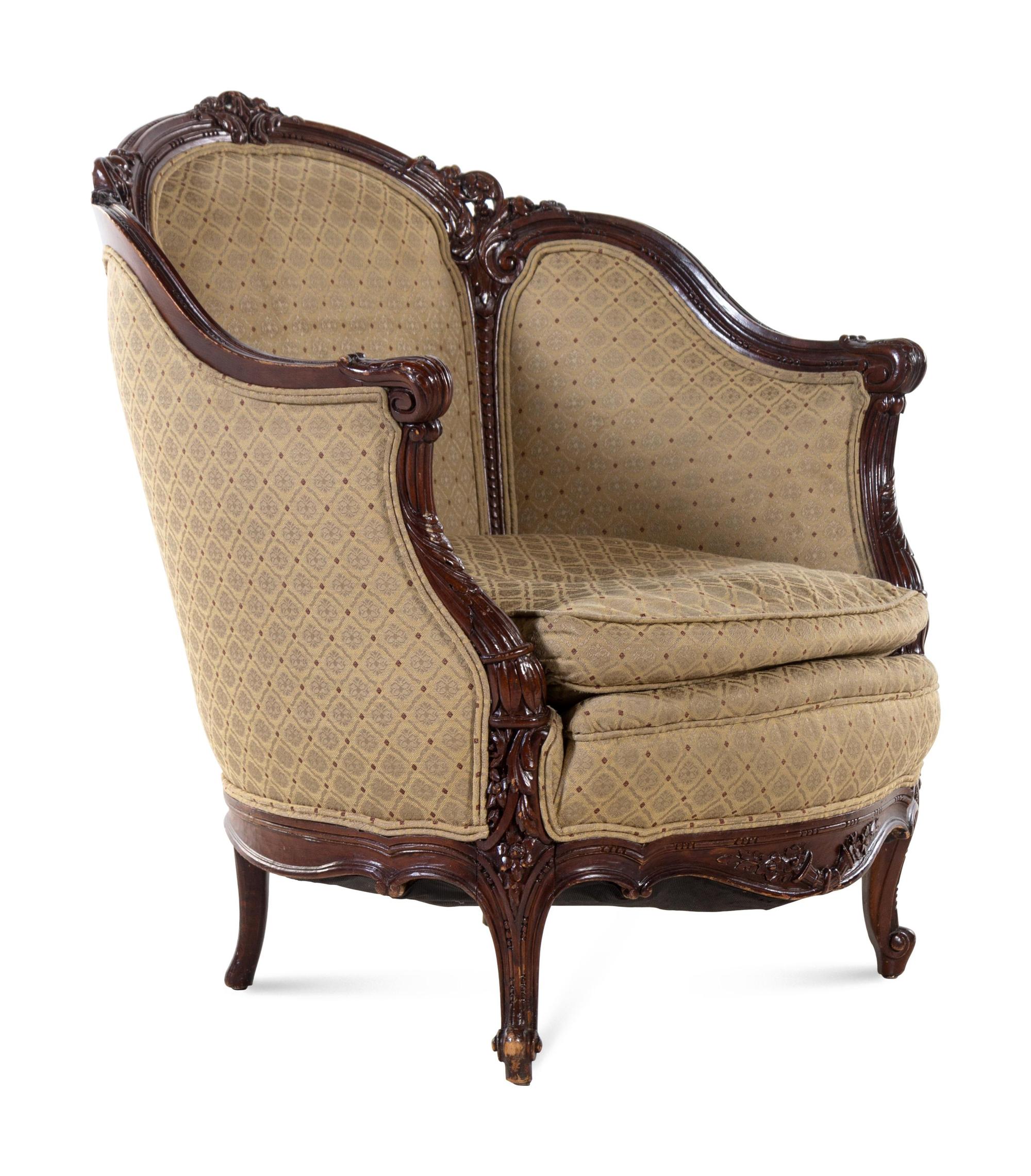 A Louis XV Style Bergere