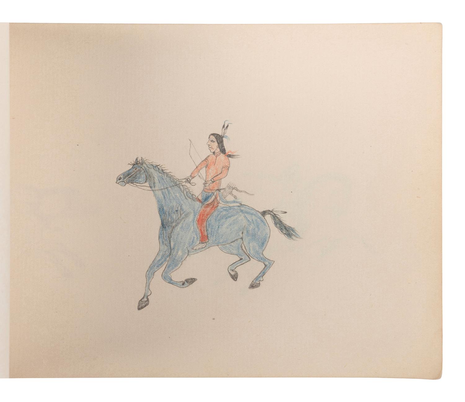 Rosebud Agency Sketchbook, by "Jack"