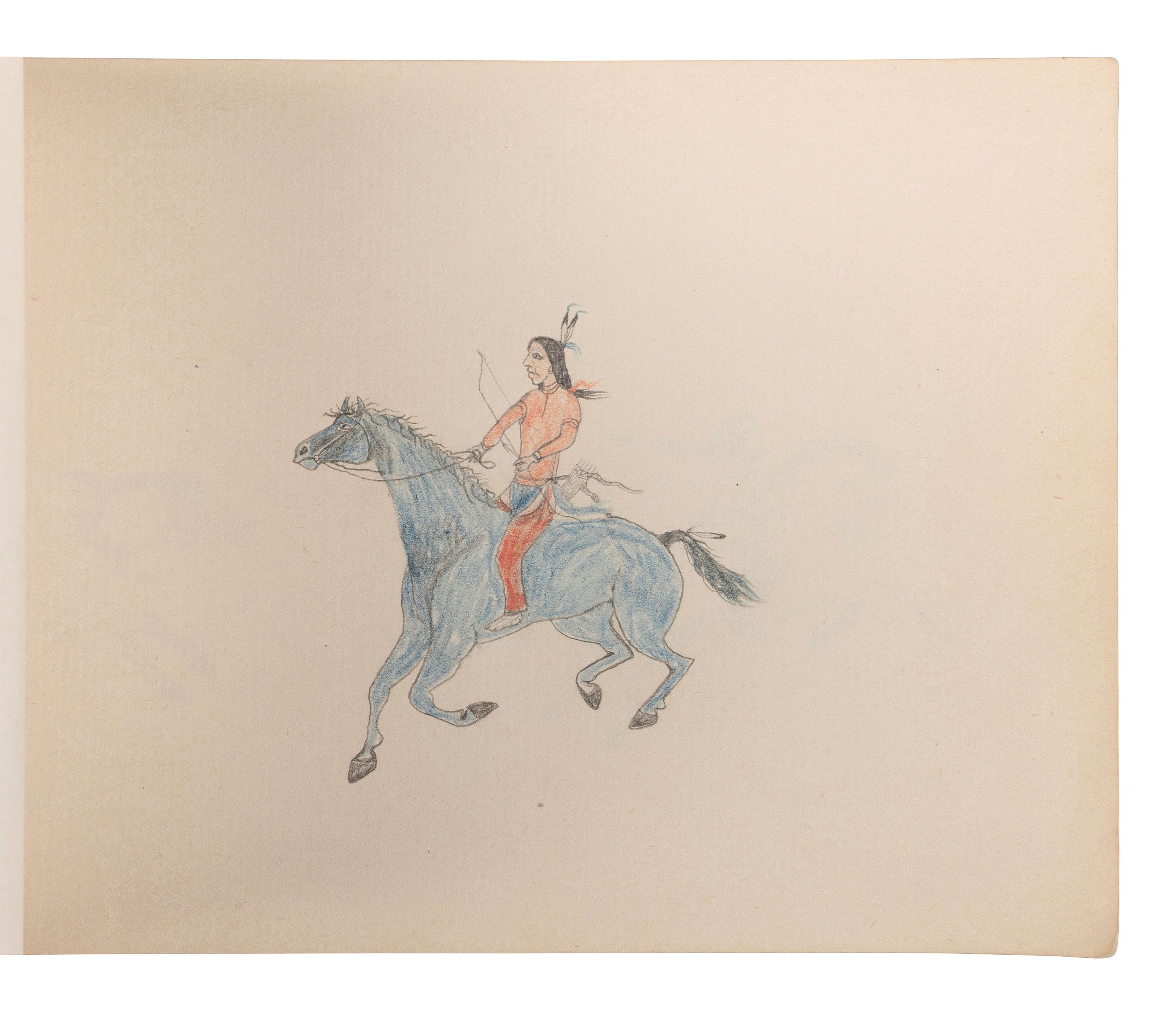 Rosebud Agency Sketchbook, by "Jack"