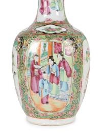 A Collection of Ten Rose Medallion Porcelain Articles