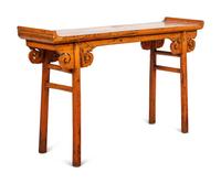 A Chinese Painted Altar Table