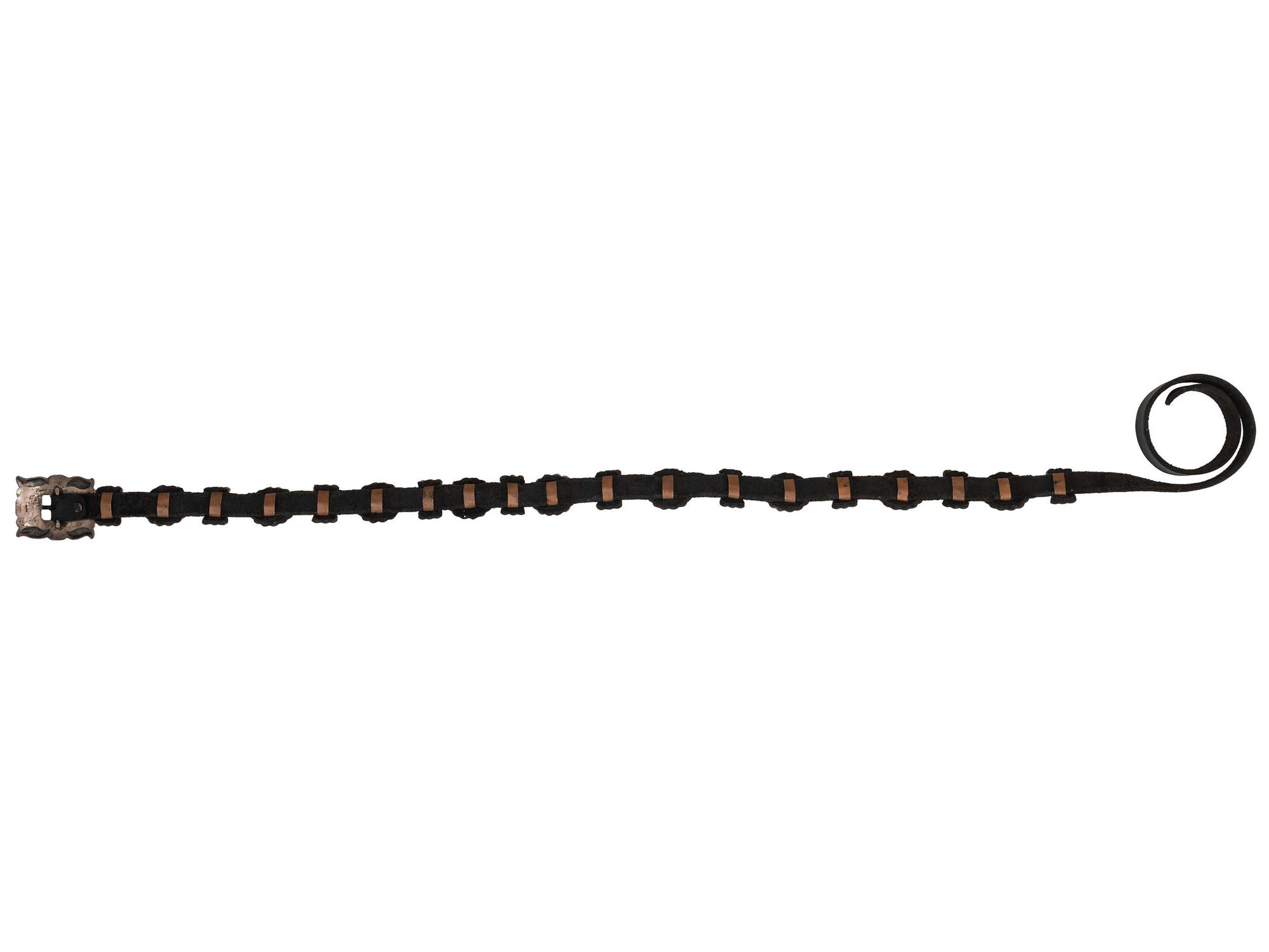 Sterling Silver and Turquoise Concha Belt