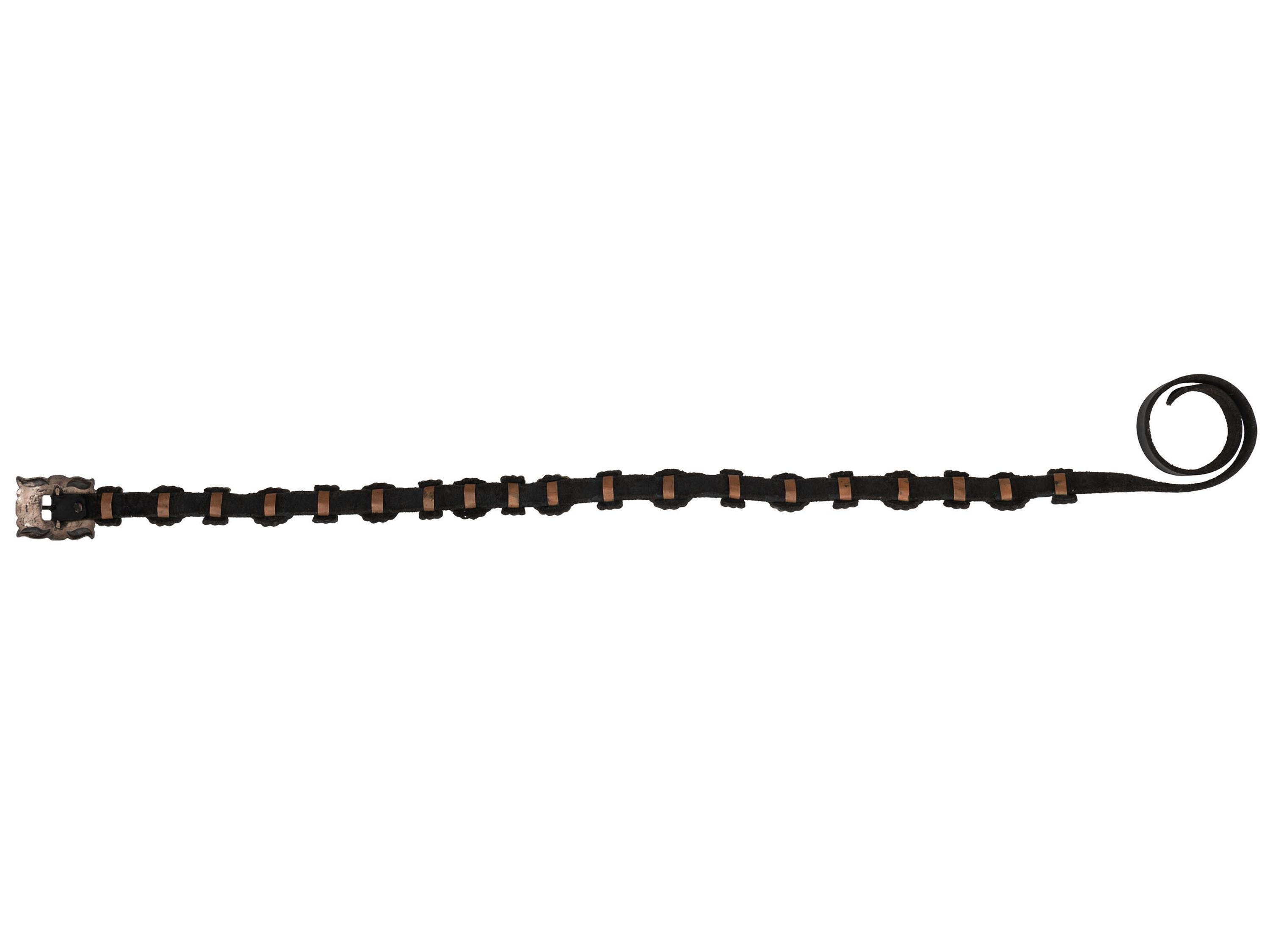 Sterling Silver and Turquoise Concha Belt